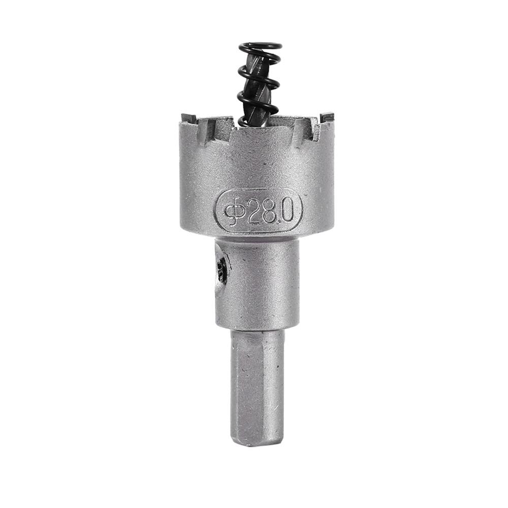 13-teiliges TCT-Bohrer-Set, 16-53 mm Größen, Hartmetall-Lochsägen-Set für Metallschneiden