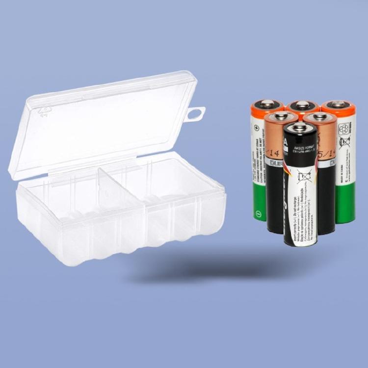 Lightweight Battery Holder Case for AA/AAA Battery Storage Box for Traveling