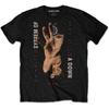 T-Shirt System Of A Down Pharoah Nera Nuova