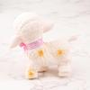 Retro Classic Plastic Sheep Doll Cute Girl Sweetheart Voice Animal Gift Model Lamb Static Desk Room Home Accessories Ornaments