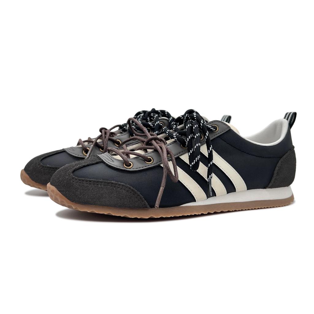 Adidas Neo VS JOG 2.0 Slip Resistant Abrasion Resistant Low top Casual Shoes Unisex Black Brown JI2436(Team191-)