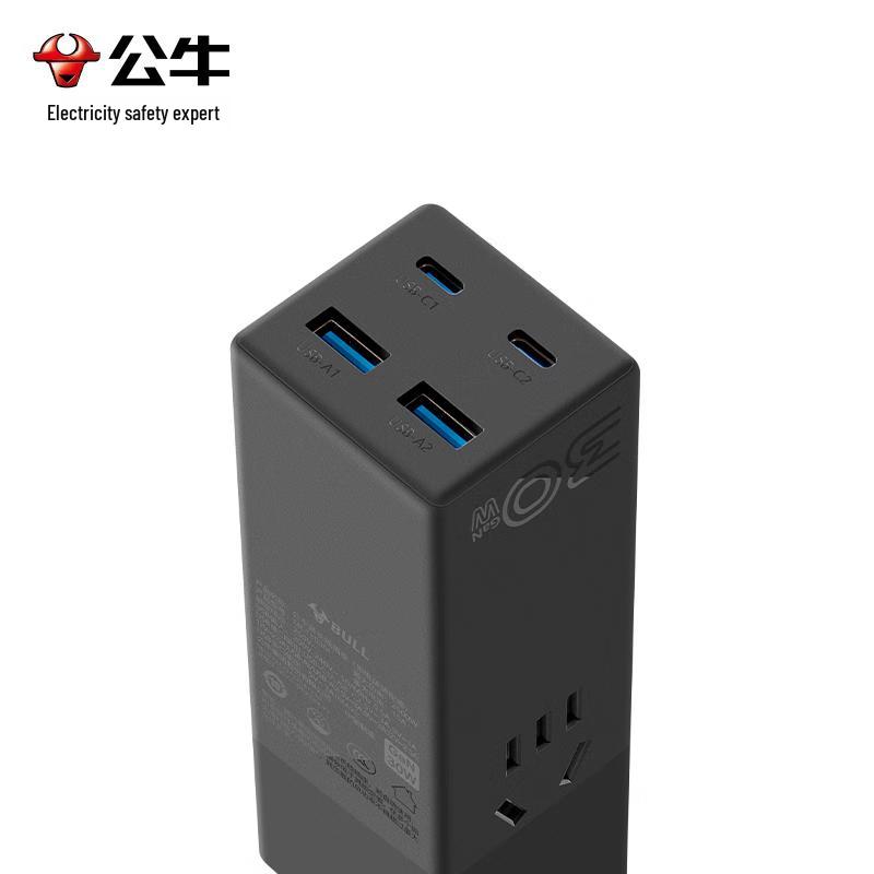 Gongniu Power Strip with Type-C 30W and Switch