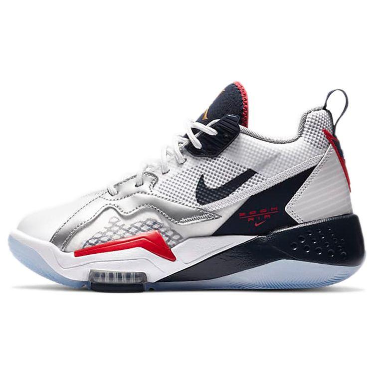 

Jordan Zoom 92 GS Kids Retro Basketball Olympic Shoes CN9138-101 35.5