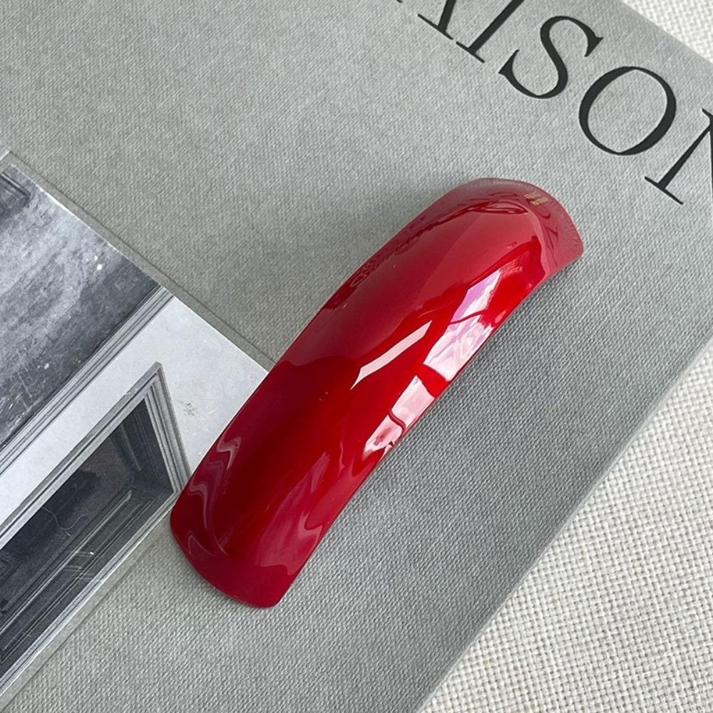 Sweet Acetate Hair Clip French Style Barrettes Simple Ponytail Clip  Hair Accessory