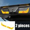 For Toyota Alphard 40 Series 2024 2025 tailgate reflective warning sticker car interior decoration product modification parts