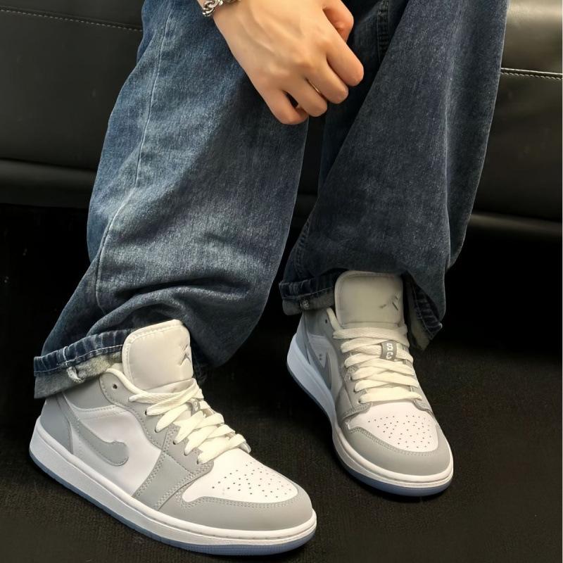 

Men s shoes black and white panda soot women s shoes sports shoes basketball shoes high version 36