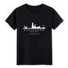 Rotterdam Nederland skyline t-skjorte Unisex Design 100 S3XL Unisex Treningsekte Vår Høst smal t-skjorte