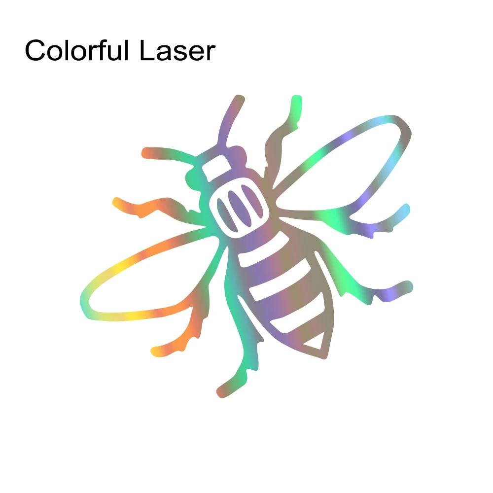 

13x9,5 см Наклейка Пчела на Окно Автомобиля Манчестерская Пчела Наклейка на Лобовое Стекло Грузовика Кузов Ноутбук Виниловые Наклейки Мотоцикл Декоративные Аксессуары 1 Piece