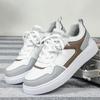 White Shoes Fashion Board Shoes for Women Fashion Casual Walking Shoes Men Leisure Sneakers PU Leather Trainers Waterproof