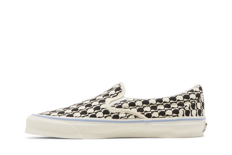 Vans OG Slip-On LX Brain Dead Checkerboard Men's Sneakers