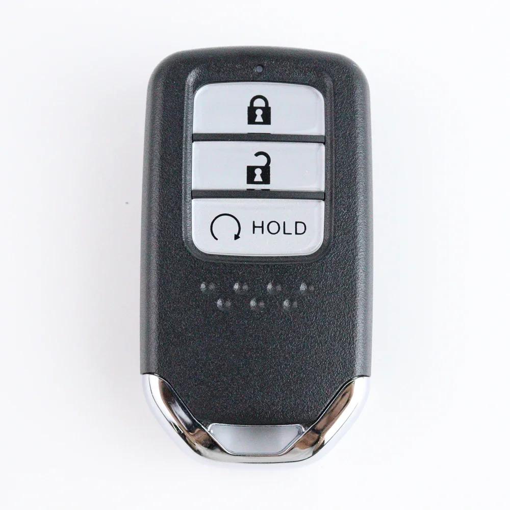 Car Key Fob Case Shell Housing For Honda Vezel City Civic Jazz Brv Br-V Hrv Accord Exl Crv Pilot Ridgeline Odyssey Grace Crider