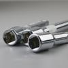 1/4 3/8 1/2 Socket Ratchet Wrench Extension Bar 50/75/100/125/150/250mm Long Bar Steering Sleeve Connecting Rod