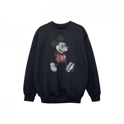 Jungen-Sweatshirt „Walking Mickey Mouse“ aus Baumwolle