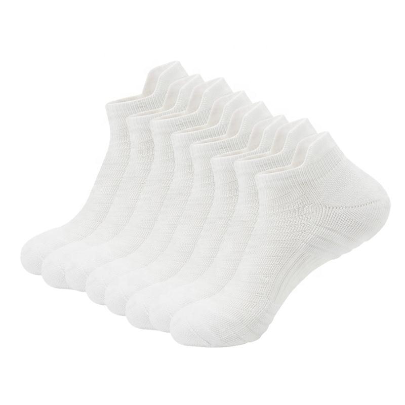 Quick Dry Terry Sport Socks Men Women Athletic Badminton Short Low Cut Socks (6 Pairs)