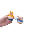 Charming Cartoon Car Air Freshener - Odor Eliminator & Long-lasting Scent Vent Ornament
