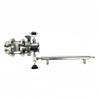 2" (51mm)OD64 Sight Glass Rectification Module Set With Condenser And Thermowell Nipple  For Distillation,SS304