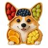Dog Themed Charcuterie Platter Party Home Fruit Dish Storage Dish Divided Food Dish Home Desktop Decoration Dish Fun Dog Dish