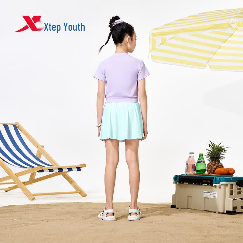 Xtep Girls' Summer Coast Sun Protection Quick-Dry Set