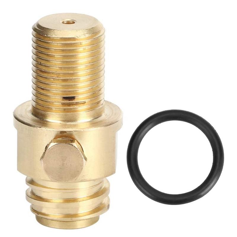 *Adattatore Convertitore Ricarica CO2 Valvola Cilindro Soda A91P M18X1.5, Adattatore Ricarica Cilindro Bottiglie Soda per Serbatoi Sodastream
