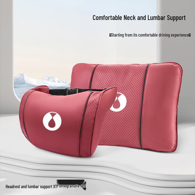 All-Season Lumbar Support Cushion & Headrest for BYD Denza Cars