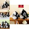 Adorable Dark Ghost Plush Pillow Toy Perfect For Children As A Trendy Gift