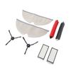 2 Pack Replacement Parts for Roborock Q8 Max Vacuum Cleaner Main Brushes Side Brushes Filters Mop Cloths Robot Vacuum