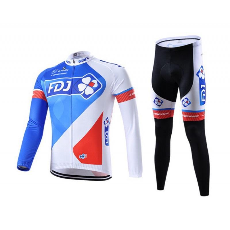 Spring and Autumn Men's Long Sleeve Cycling Suit Breathable Quick-drying Cycling Suit
