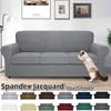 Spandex Jacquard Couch Covers for 1/2/3/4 Cushion Couch Non Slip Washable Stretch Sofa Cover for Dogs Pet Furniture Protector
