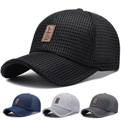 Gorras de Béisbol de Malla Transpirable Unisex para Primavera y Verano, Sombreros Casuales Ajustables para Exteriores, Gorra Protectora Solar, Gorra Deportiva