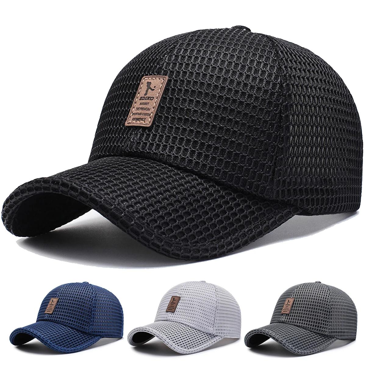 Yto Household Items Women's Mesh Air Permeable Baseball Caps Spring And Summer Outdoor Use Adjustable Casual Hats Sunscreen Hat Sportss Cap For Men And