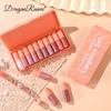 10 Orange Water-light Lip Glaze Red Suits Moisturizing Lip Gloss Lip Lip Dyeing Fluid