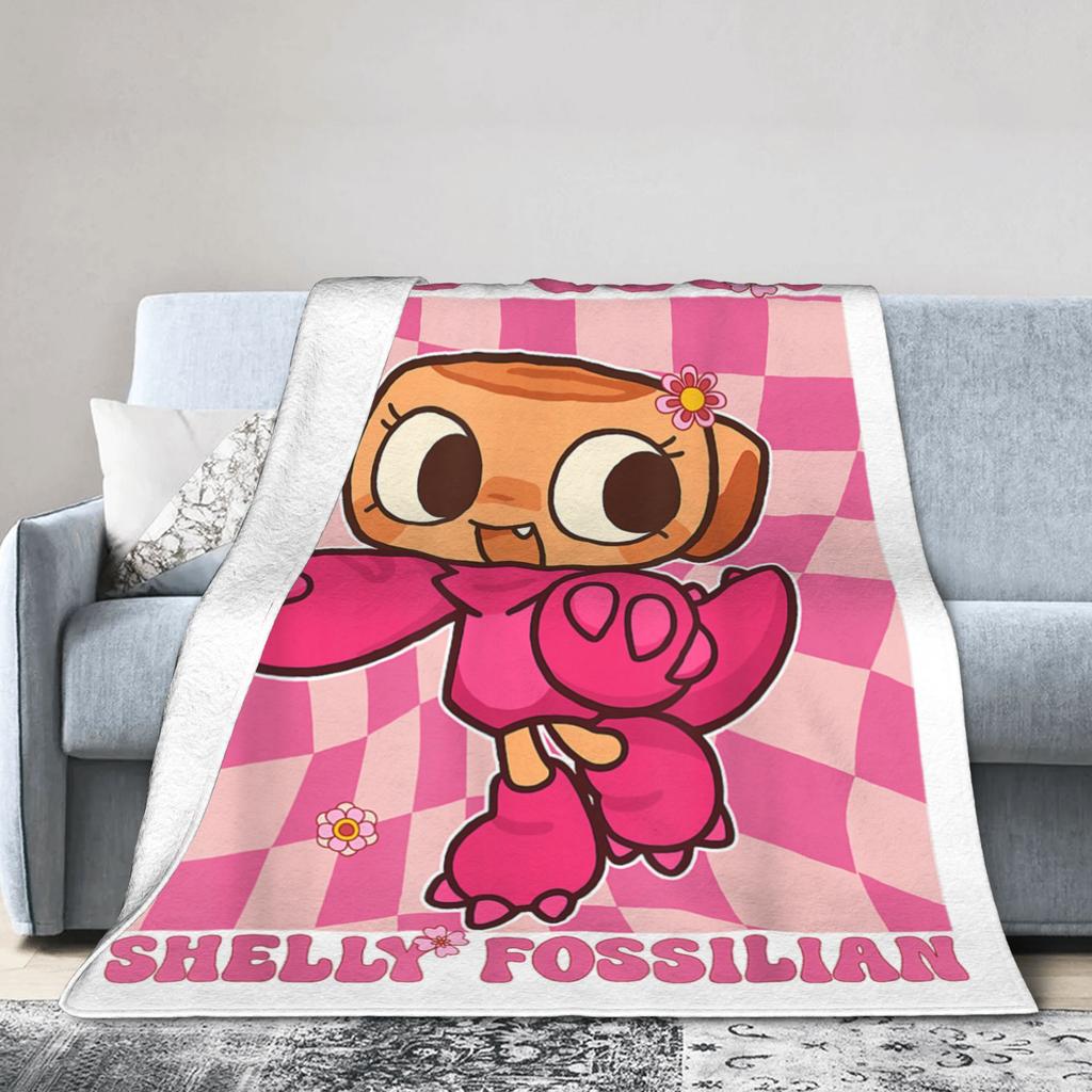 Dandys World Vee Shelly Goob Gigi Strickdecken Fleece Cartoon Superweiche Überwürfe für Bett, Couch und Tagesdecke
