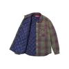 Supreme Quilted Flannel Snap Shirt 'Orange Yellow' Men's SUP-SS24-034
