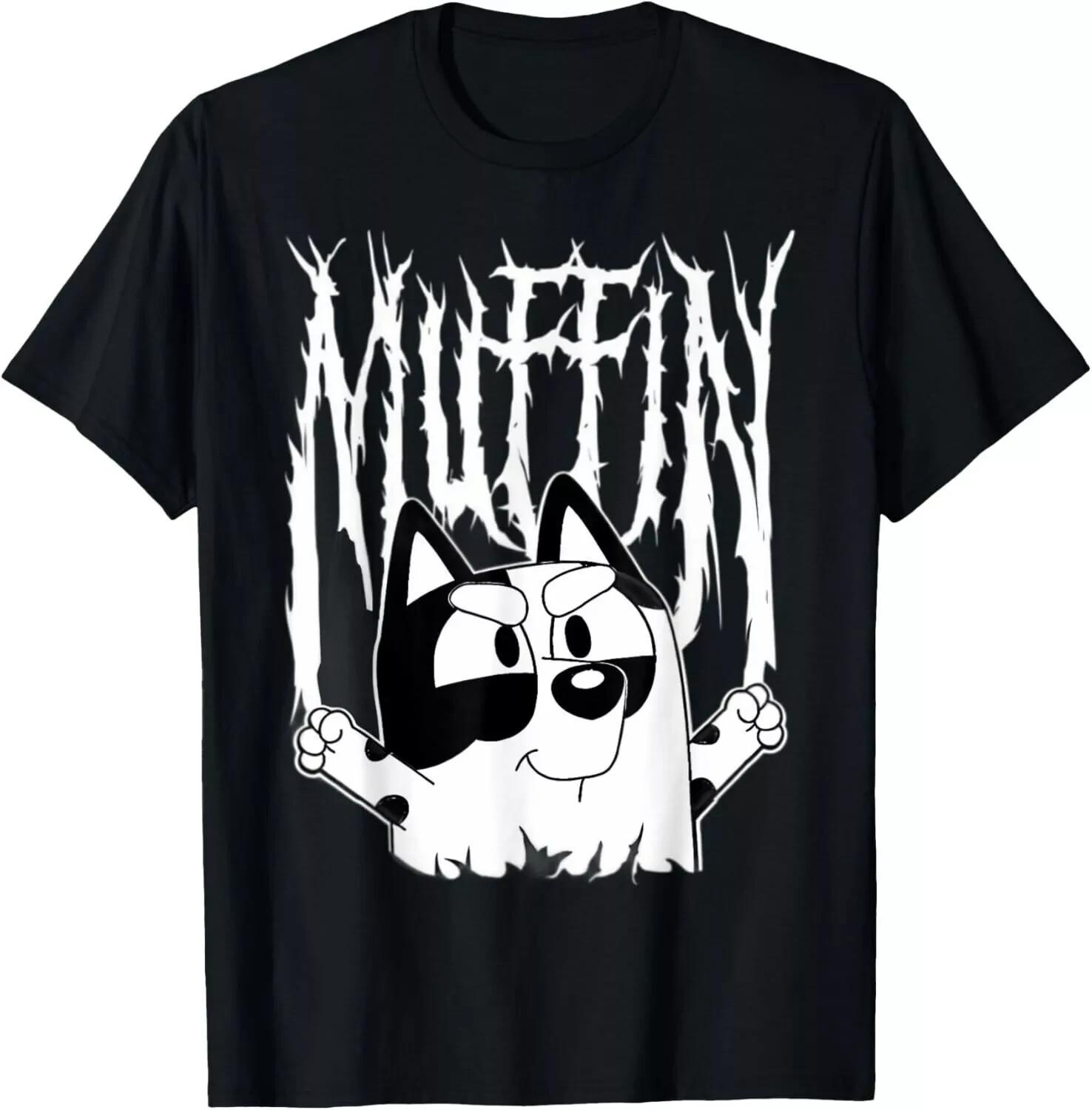 Funny Muffin Metal White Heeler Emotions Grunge Scream unisex T-Shirt XXXXL