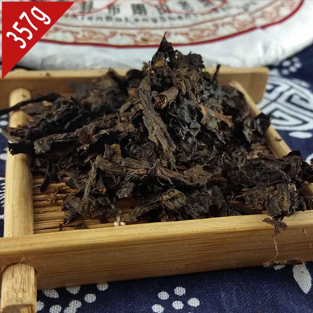 2008 Yr Sanpa Lao Ban Zhang Ripe Puerh 100% Shu Puer Tea 357g