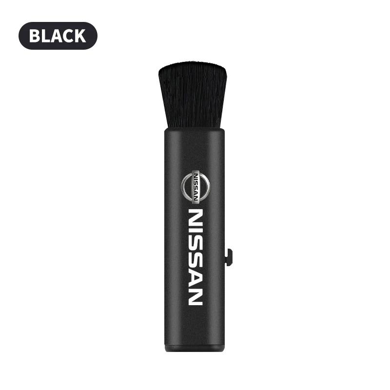 Car Vent Cleaning Soft Brush with Casing Car Interior Cleaning Tool Car Brush For Nissan Patrol Letter Badge Y60 Y61 Y62 Nismo