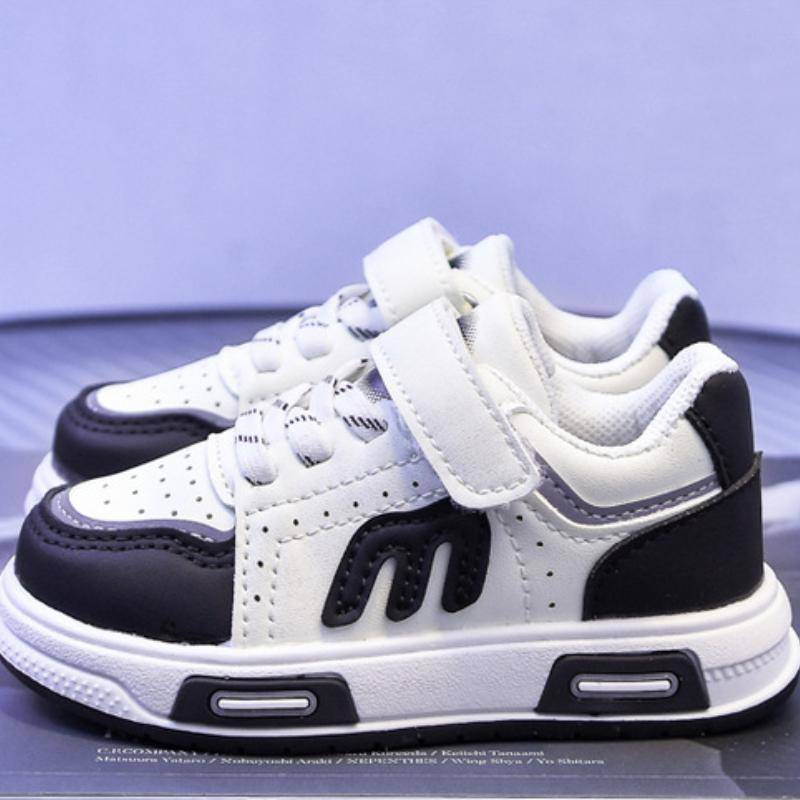 Scarpe alla moda per ragazze Scarpe casual per bambini con suola morbida Scarpe sportive semplici per ragazze Scarpe antiscivolo per ragazzi Comode scarpe per bambini