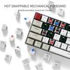 Clavier De Jeu Mécanique - Newmen - GM610 - Rétroéclairé RVB - 60% Compact - Touches Programmables