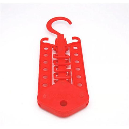 1pcs Multi-Functional Dual Hanger Folding Clothes Hanger Clothing Drying Rack