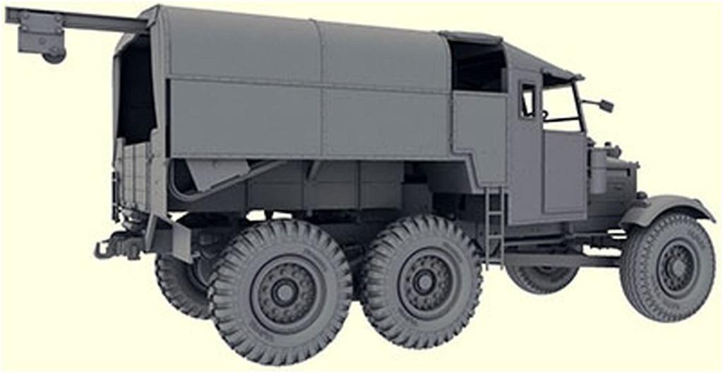 Thunder Model 1/35 Scale British Scammel Heavy Artillery Tractor R100 BL 7.2-inch Howitzer Plastic Model Kit TB35212
