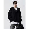 Men's 2026 Autumn/Winter Loose Trend Pique Knit Hoodie Sweater