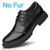 Fashion Men Oxfords Shoes Fashion Luxury Brand Leather Shoes Handmade Black Formal Dress for Men Casual shoes Winter Warm Flat Men Boots