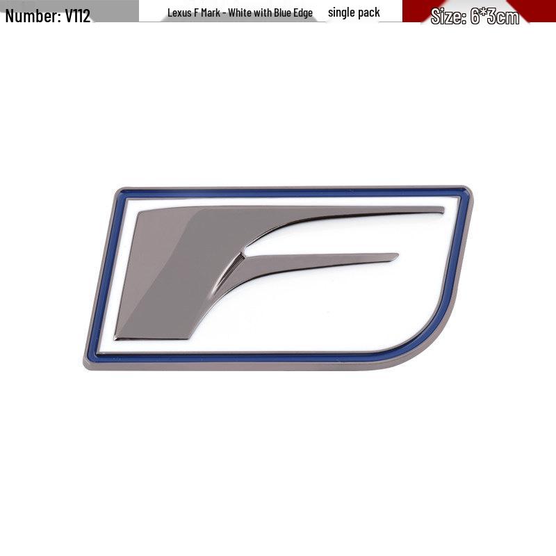 Emblems for Lexus IS200T, NX, CT200: FSPORT, Rear, & Side