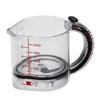 Precisions Kitchen Adjustable Measuring Cup 4 Convertible Capacities Nonslip Base for Accurate Dry and Liquid Items