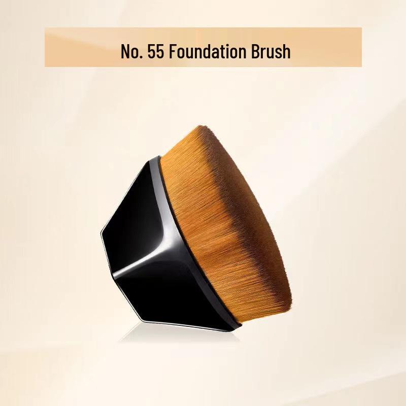 Spot 55 No-Trace Makeup Foundation Brush - Beginner Beauty Tool