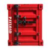 Industrial Iron Art Bedside Cabinet with Lock - Creative Storage Solution for Bedroom