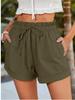2026 Summer Women's Solid Color Loose Casual Fashion Shorts