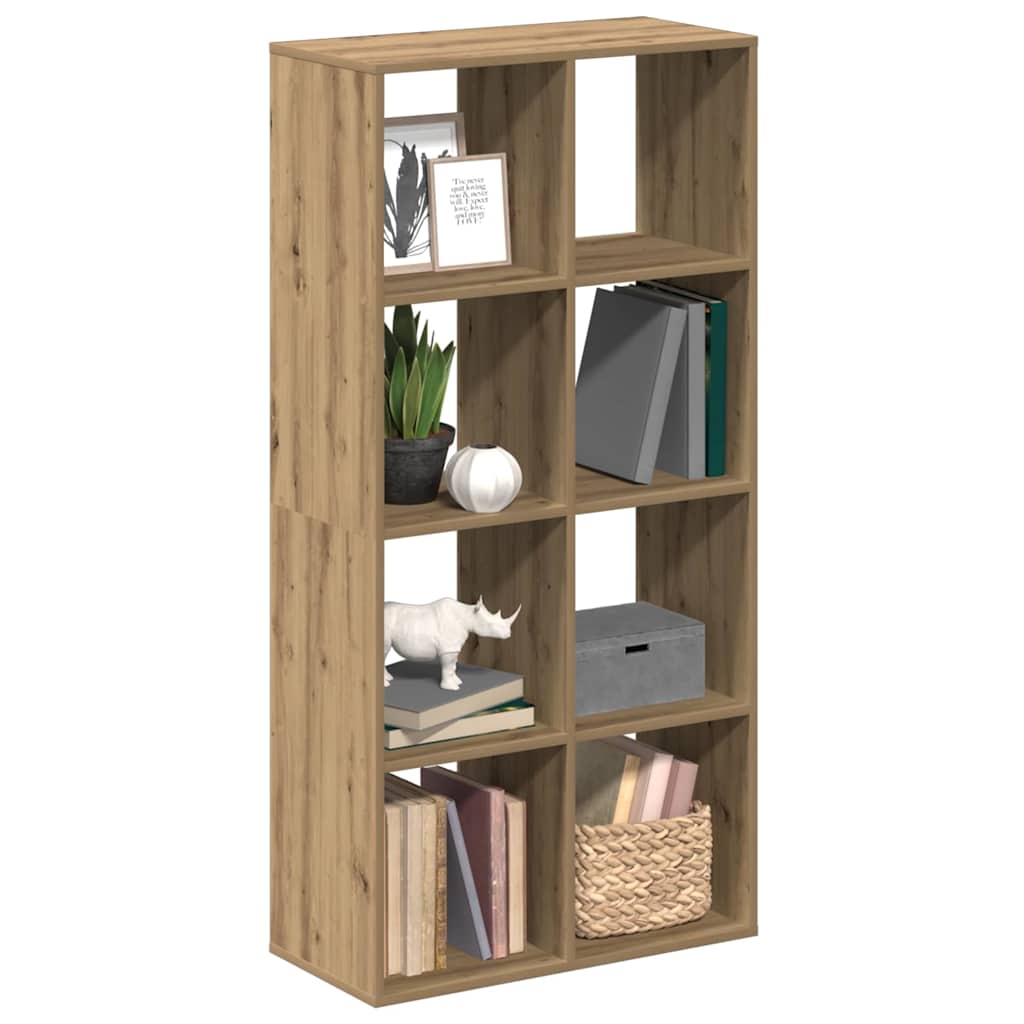Room Divider Bookshelf Artisan Oak 69.5 x 29 x 137.5 cm