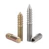 304 Stainless Steel Hex Socket Double-Head Self-Tapping Screw, Galvanized Pointed Tail, Furniture Connector (M4, M5, M6, M8)