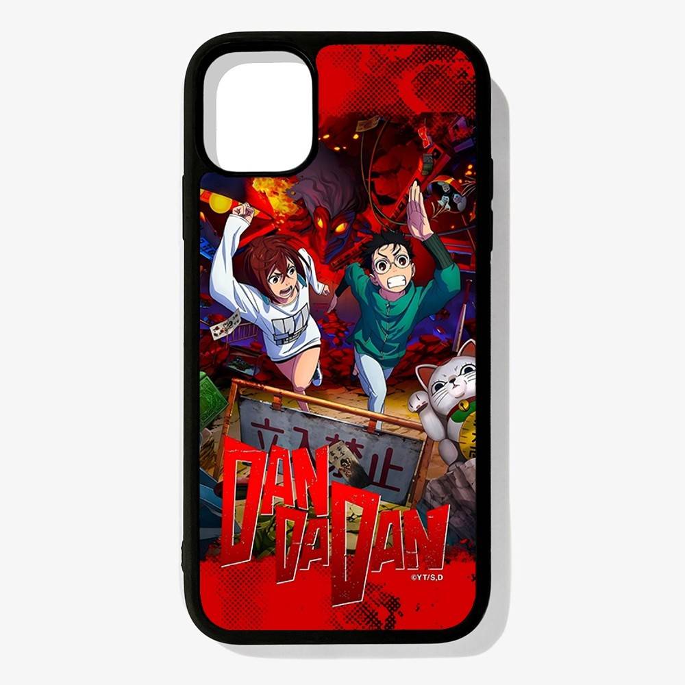 

Dandadan Japanese Anime Phone Case For iPhone 17 16 15 14 13 12 11 Pro Max Plus MiNi 17Air PC+TPU Armor Cover iPhone 13 pro